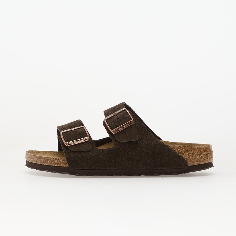 Birkenstock Arizona Soft Footbed Suede Leather Unisex Mocha 67293183