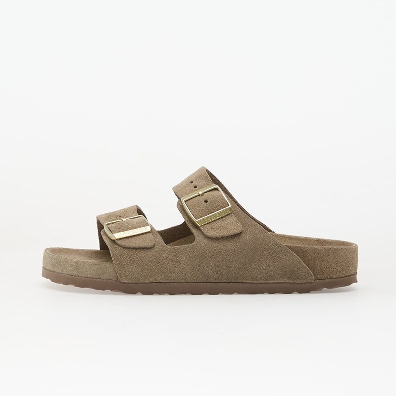 Birkenstock Arizona Suede Leather Unisex Allover Taupe 67436025