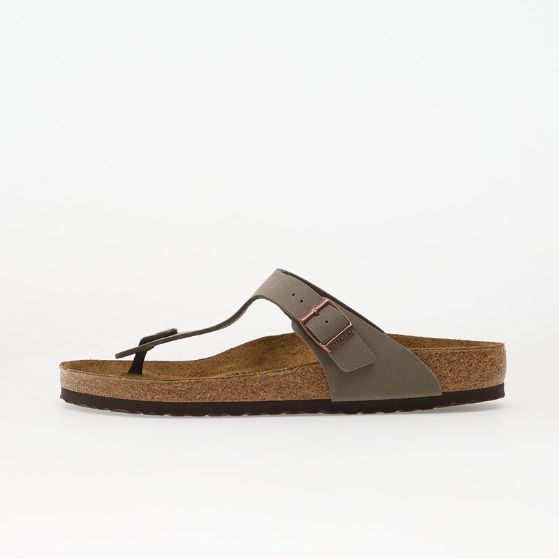 Birkenstock Gizeh Birkibuc Unisex Stone 67293264