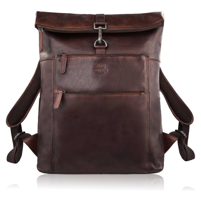 Kožený unisex batoh na laptop Paolo Peruzzi SL-02 67293665