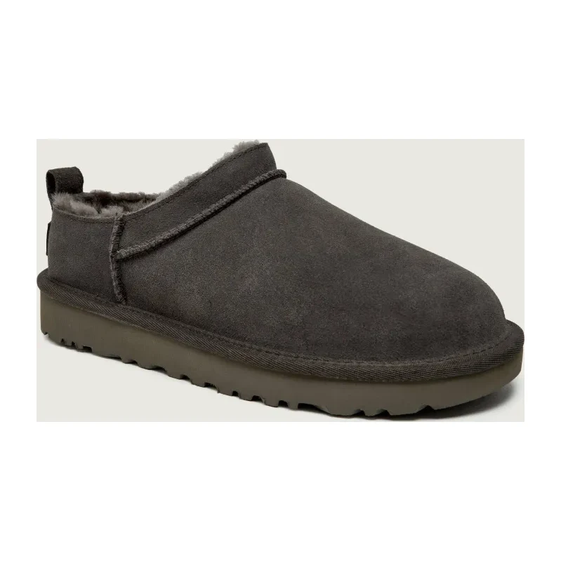 UGG Snehule W CLASSIC MICRO | semiš | s prídavkom vlny 67292104