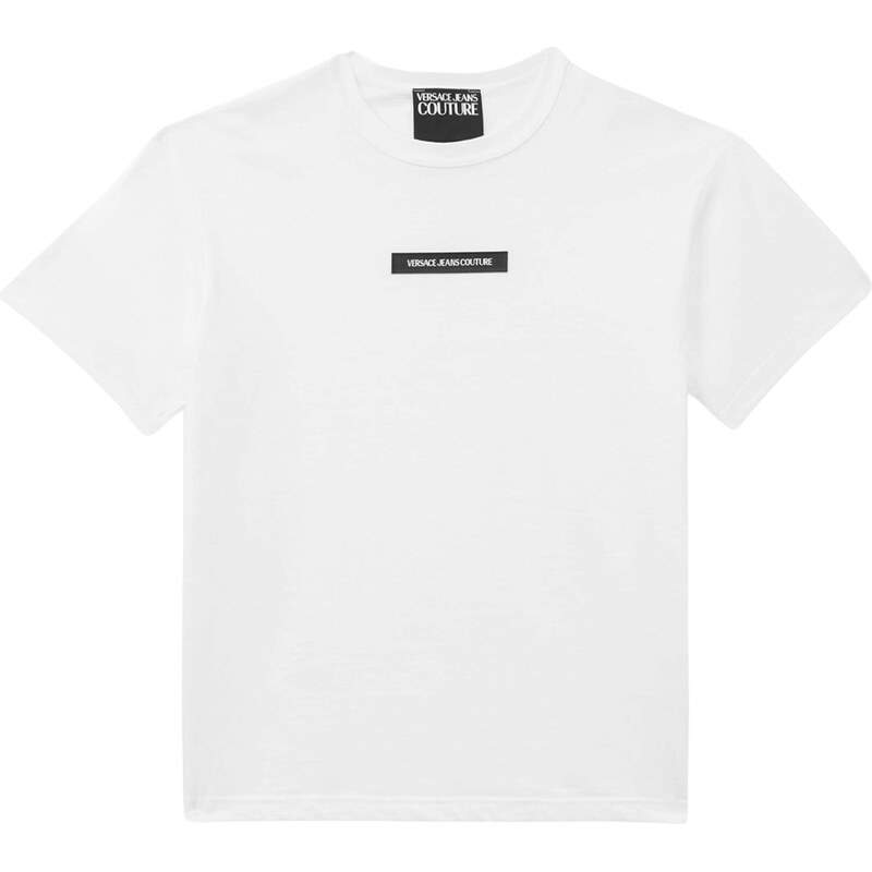 Versace Jeans Couture Tričko čierna / biela 65993604