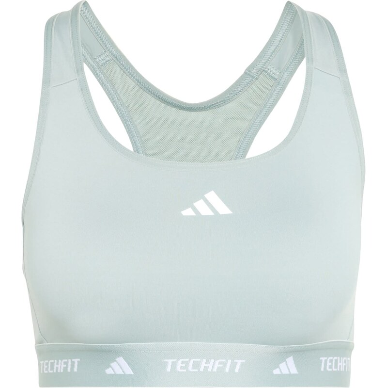 ADIDAS PERFORMANCE Športová podprsenka TECHFIT svetlozelená / biela 67297919