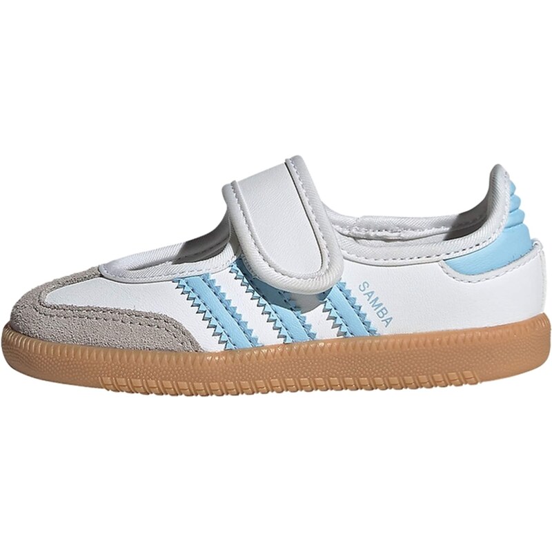 ADIDAS ORIGINALS Baleríny Samba nebesky modrá / farby bahna / biela 67297992