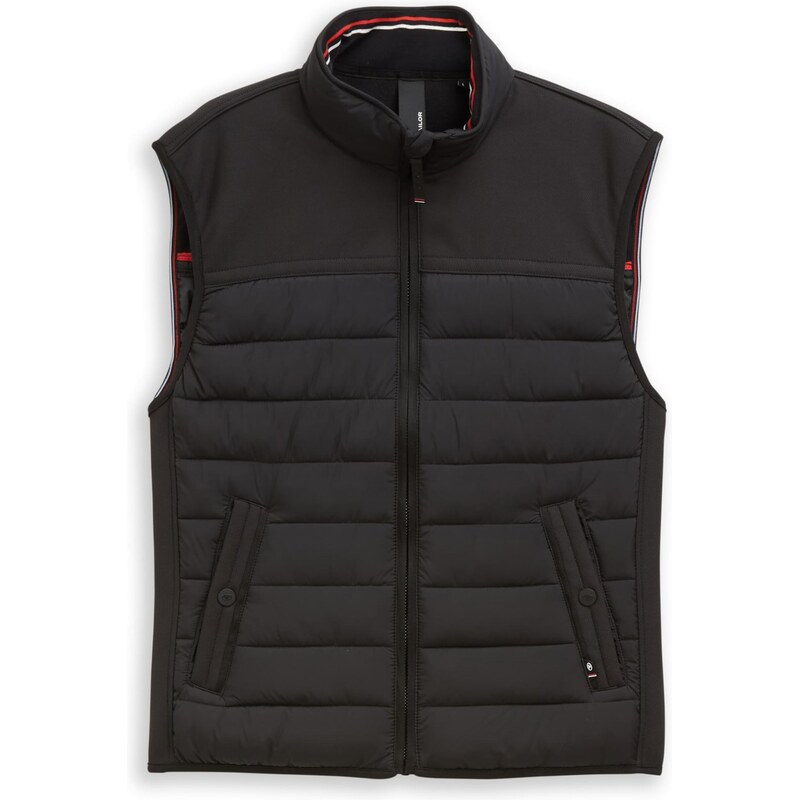 TOM TAILOR Vesta čierna 67298097