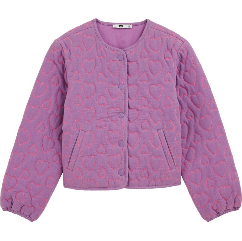 WE Fashion Prechodná bunda fialová 67298114