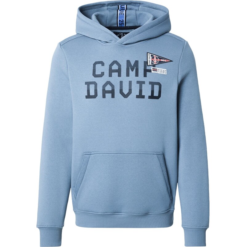CAMP DAVID Mikina námornícka modrá / dymovo modrá / červená 67298133