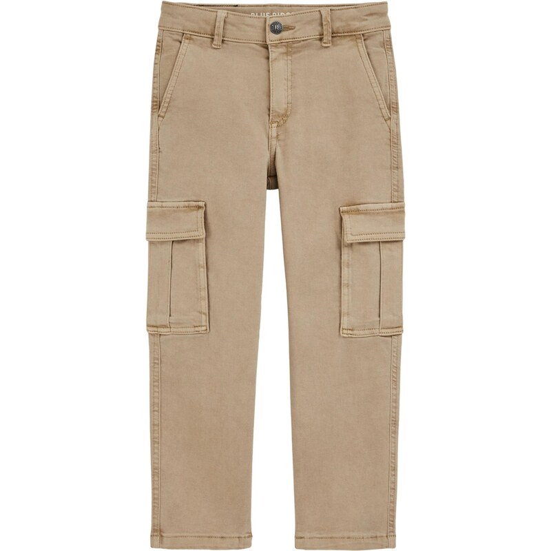 WE Fashion Nohavice svetlohnedá 67298154