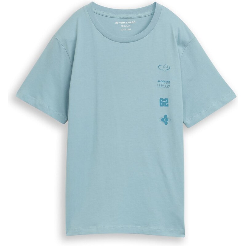 TOM TAILOR Tričko modrá / svetlomodrá 67298173