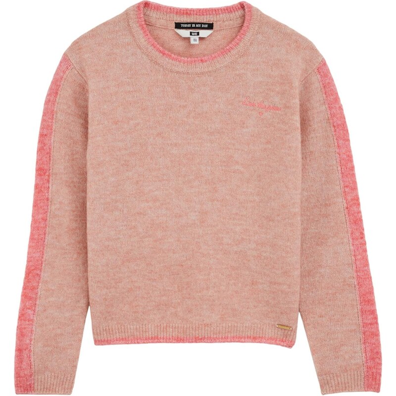 WE Fashion Sveter koralová / staroružová 67298183