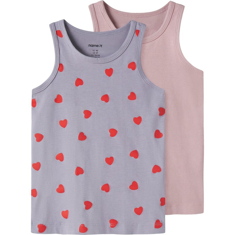 NAME IT Tielko orgovánová / svetlofialová / červená 67298195