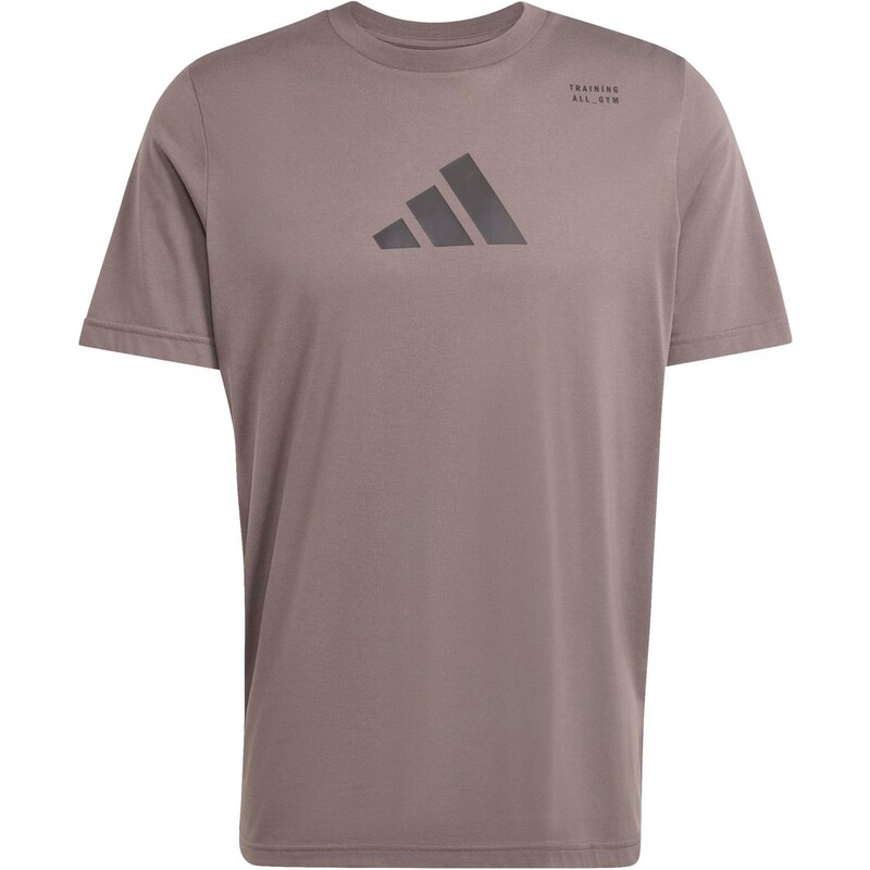 ADIDAS PERFORMANCE Funkčné tričko CAT hnedá / čierna 67298234