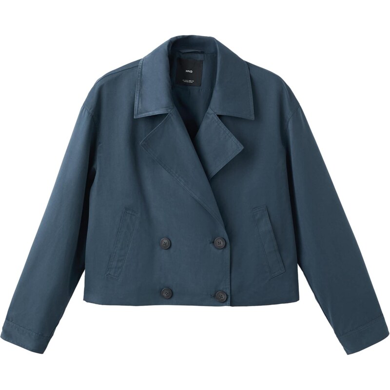 MANGO TEEN Prechodný kabát Naval námornícka modrá 67298265