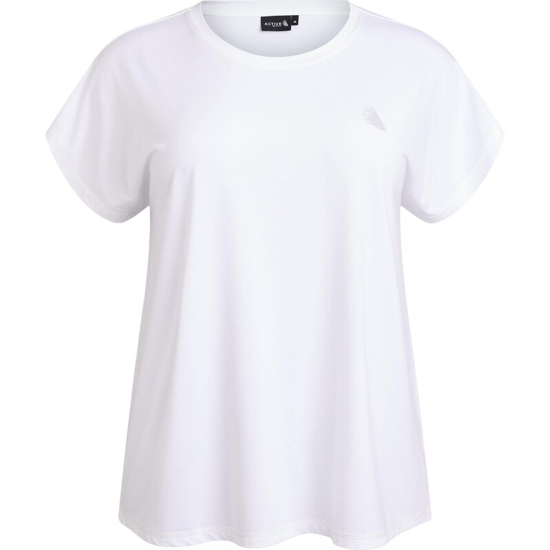 Active by Zizzi Funkčné tričko Abasic biela 67298324