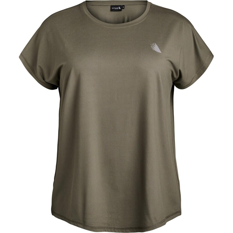Zizzi Tričko Basic olivová 67298325