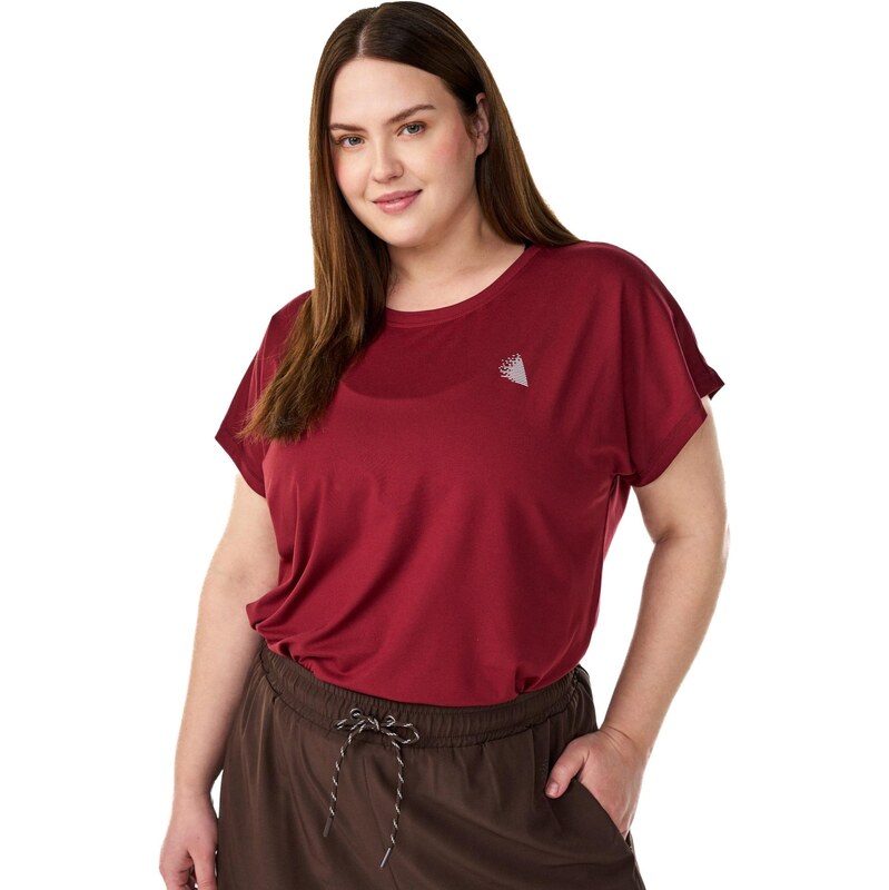 Zizzi Tričko ABASIC červená / biela 67298331