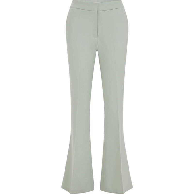 WE Fashion Nohavice s pukmi mätová 67298356