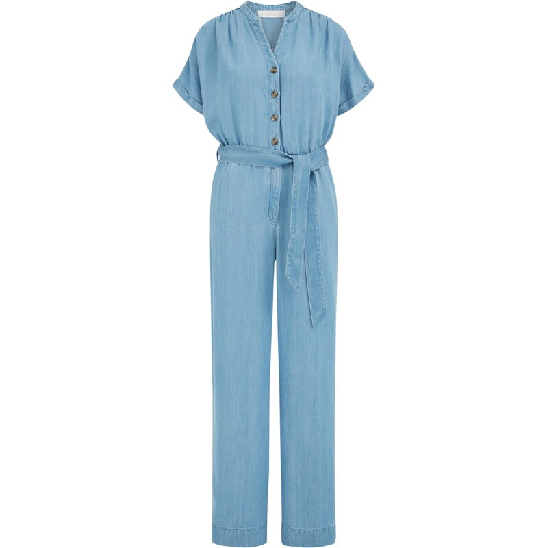 WE Fashion Overal svetlomodrá 67298364