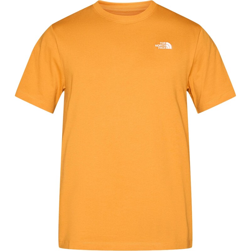 THE NORTH FACE Tričko EVOLUTION SIMPLE DOME oranžová / biela 67298468