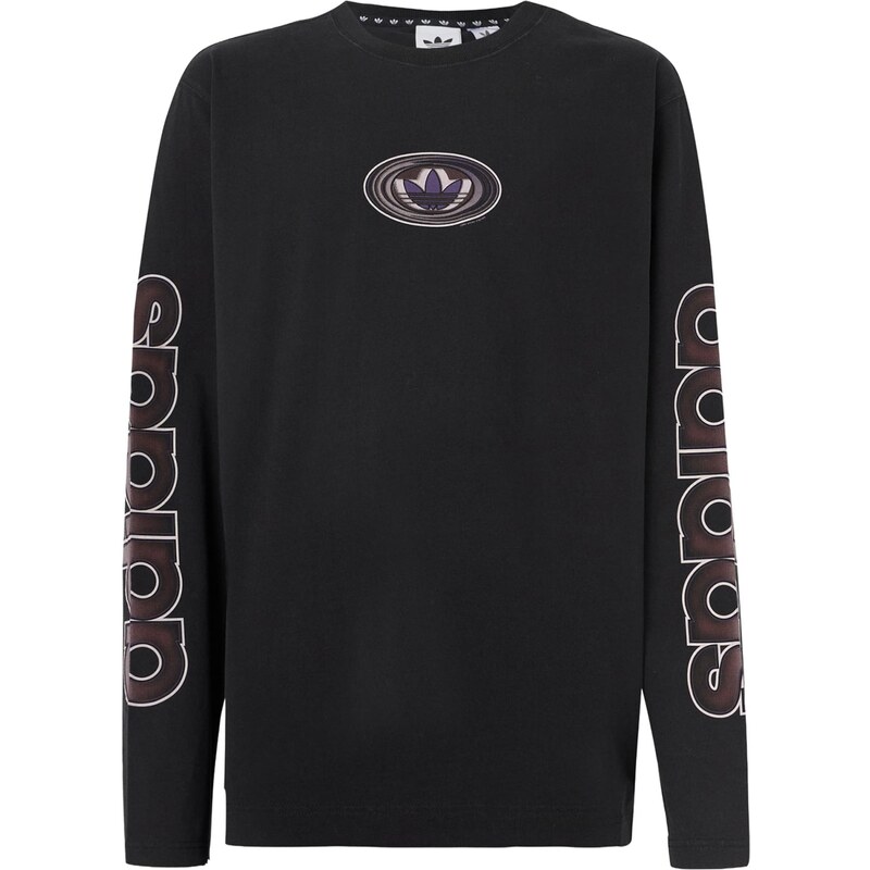 ADIDAS ORIGINALS Tričko tmavohnedá / fialová / čierna / biela 67298457