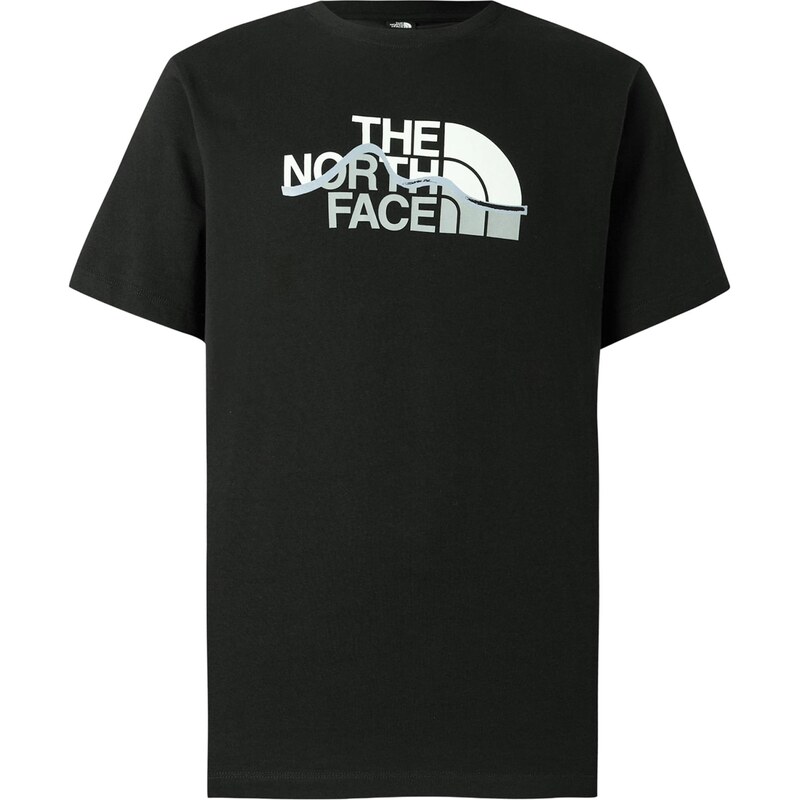 THE NORTH FACE Tričko Mountain Line opálová / čierna / biela 67298472