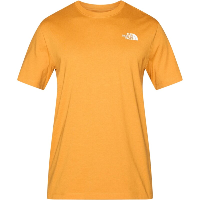 THE NORTH FACE Tričko EVOLUTION BOX NSE oranžová / čierna / biela 67298477