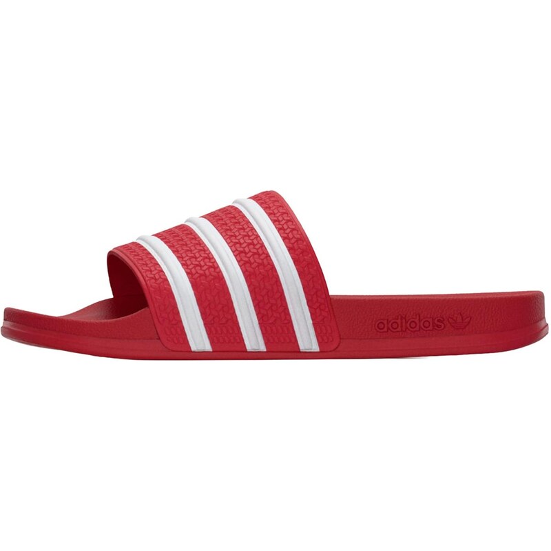 ADIDAS ORIGINALS Šľapky ADILETTE červená / biela 67298513