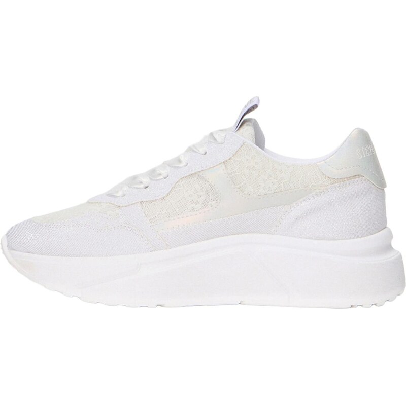 STEVE MADDEN Nízke tenisky Starlyn biela / šedobiela 67298586