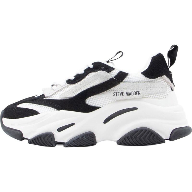 STEVE MADDEN Nízke tenisky POSSESSION-E čierna / biela 67298585