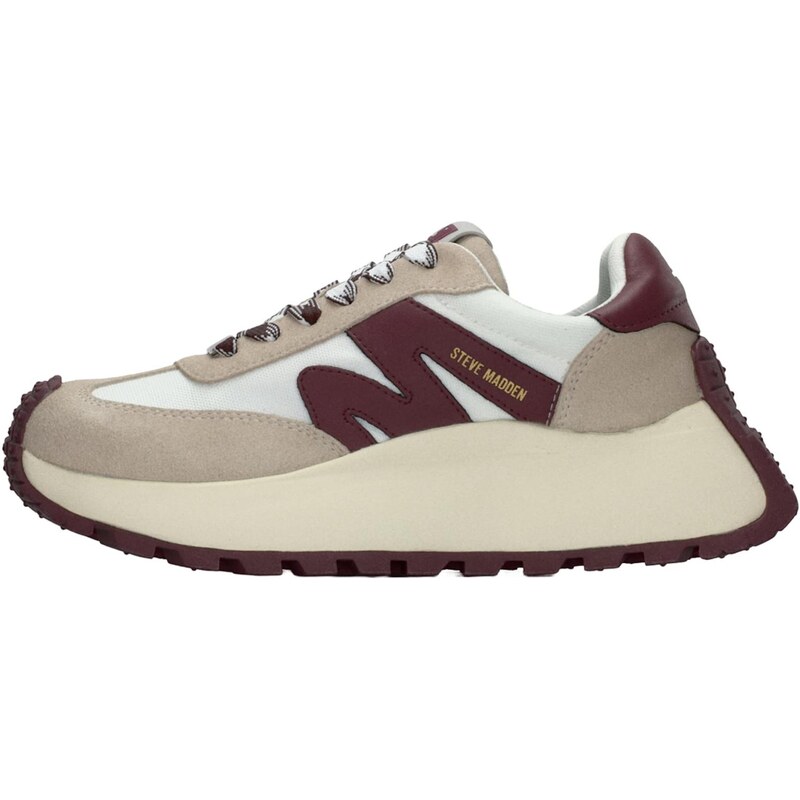 STEVE MADDEN Nízke tenisky Supercampo béžová / čerešňová / biela 67298593