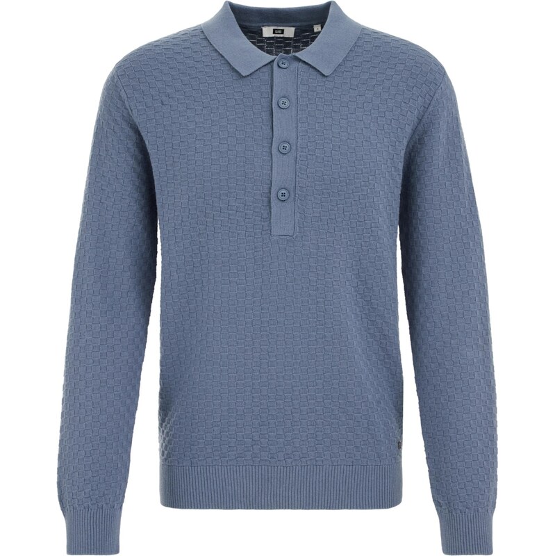 WE Fashion Sveter modrosivá 67298610