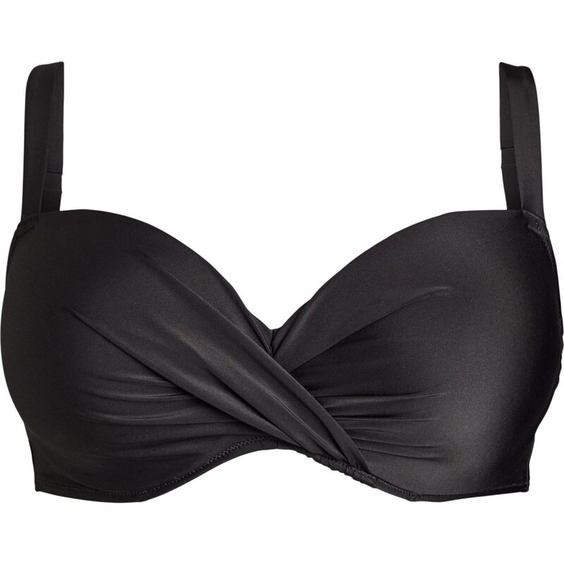 Swim by Zizzi Bikinový top Stina čierna 67298613