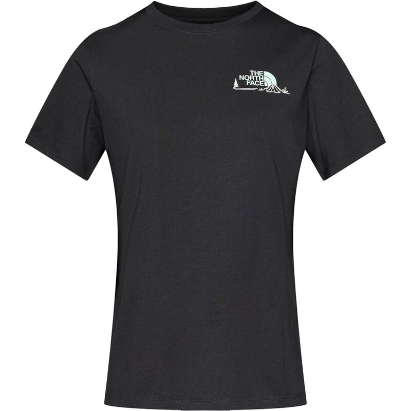 THE NORTH FACE Tričko MONTE mätová / čierna 67298641