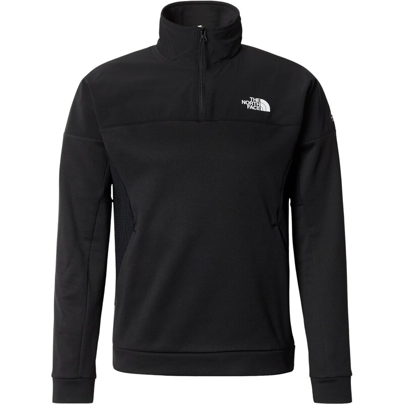 THE NORTH FACE Športová mikina čierna / biela 67298645