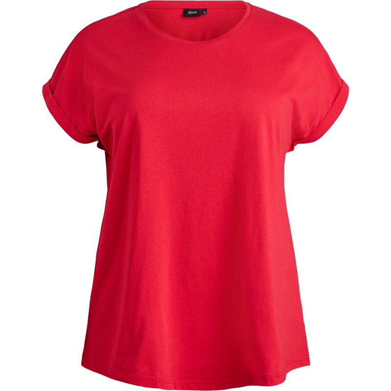 Zizzi Tričko MKatja červená 67298654