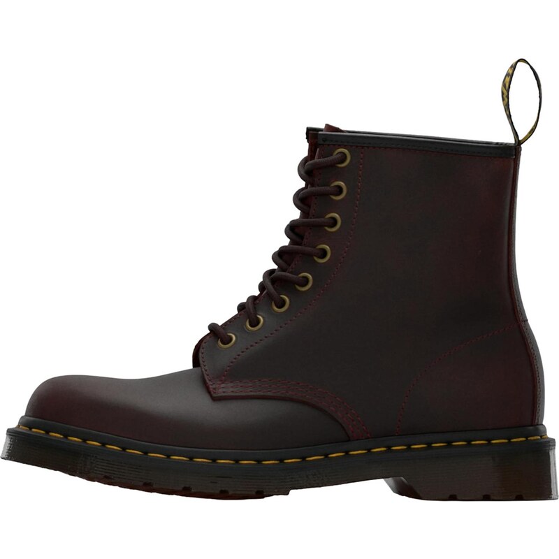 Dr. Martens Šnurovacie čižmy 1460 tmavočervená 67298664