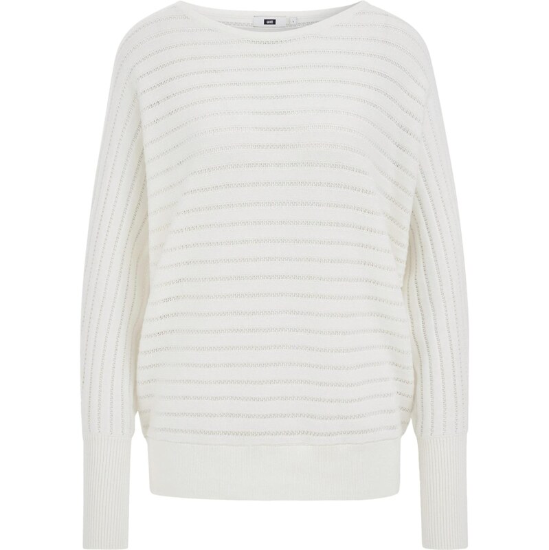 WE Fashion Sveter slonová kosť / šedobiela 67298673