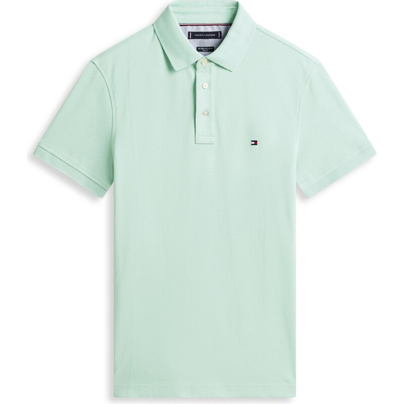 TOMMY HILFIGER Tričko CORE 1985 SLIM POLO mätová 67298765