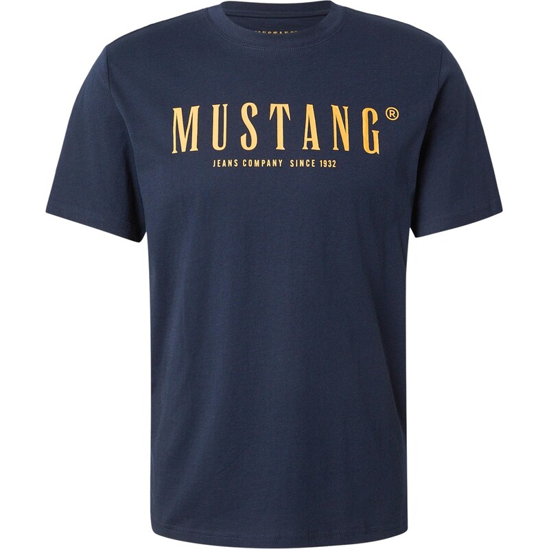 MUSTANG Tričko AUSTIN námornícka modrá / žltá 67298870