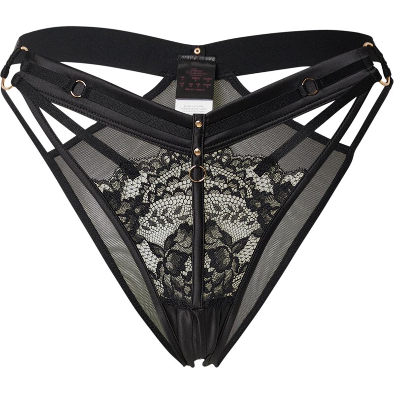 Hunkemöller Nohavičky Emmeline čierna 67298882