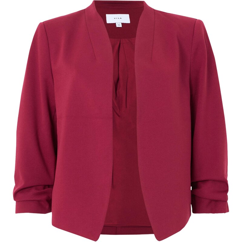 VILA Blejzer VITILDA vínovo červená 67298914