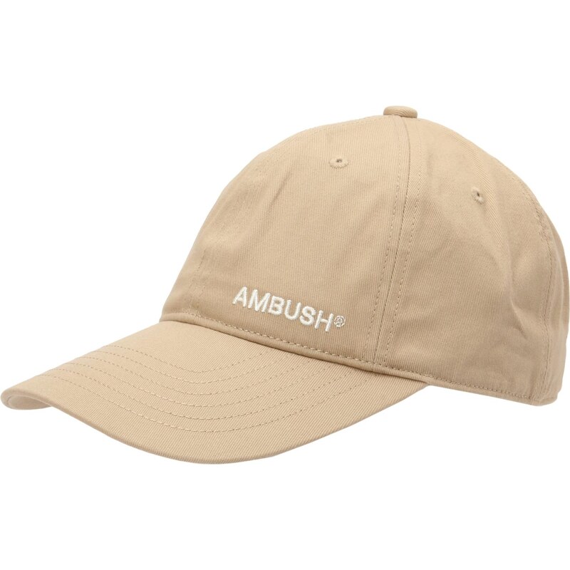 AMBUSH Čiapka béžová / biela 67299050