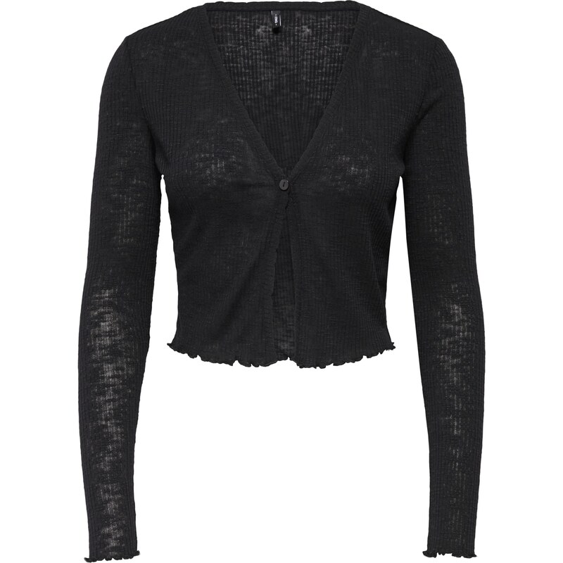 ONLY Kardigán čierna melírovaná 67299051