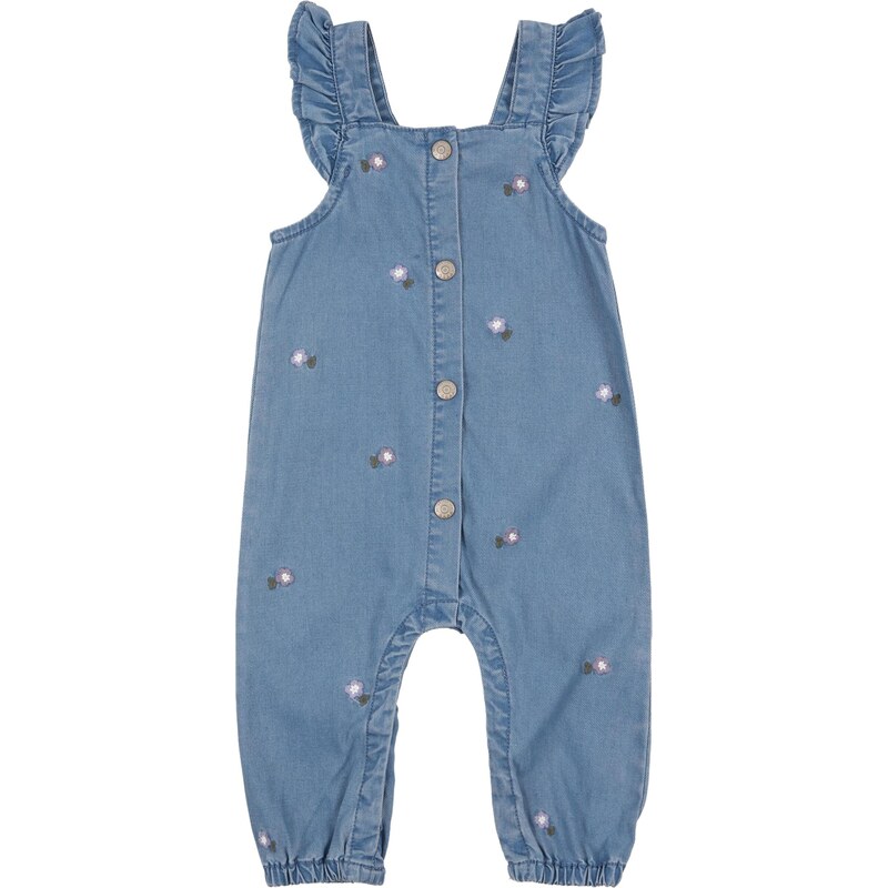 NAME IT Overal NBFSAGE modrá denim / olivová / svetlofialová / biela 67298981