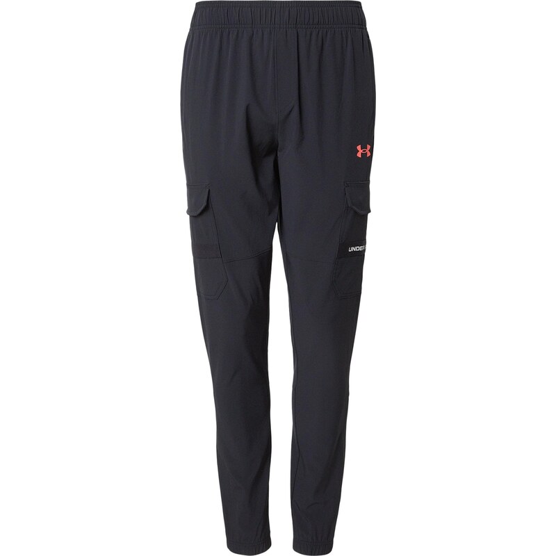 UNDER ARMOUR Športové nohavice Tech Utility oranžová / čierna / biela 67298987