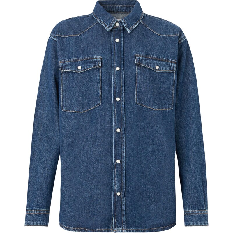 Only & Sons Prechodná bunda ONSWESTERN modrá denim 67299142