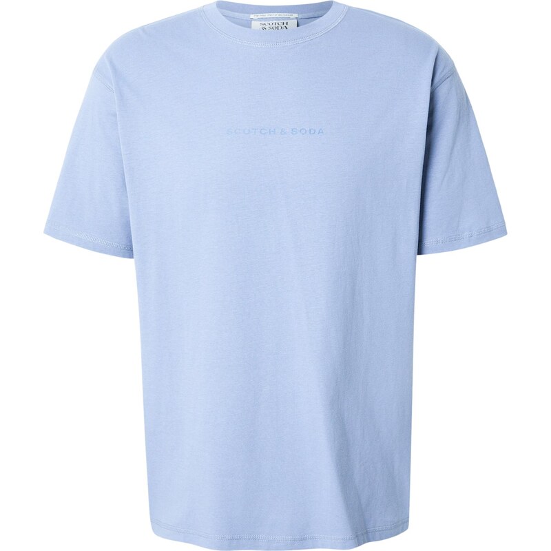SCOTCH & SODA Tričko Seasonal Core opálová / svetlomodrá 67298968