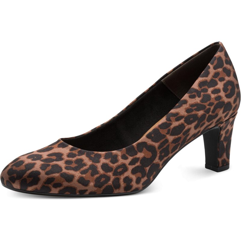 Tamaris Lodičky hnedá / brokátová / čierna 67298949