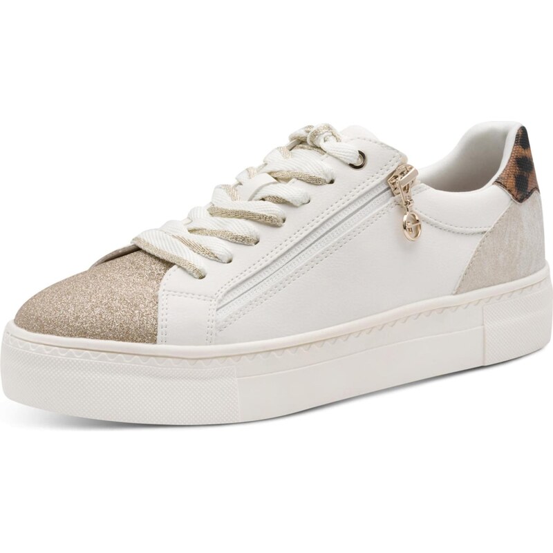 Tamaris Nízke tenisky svetlohnedá / sivá / biela 67298946