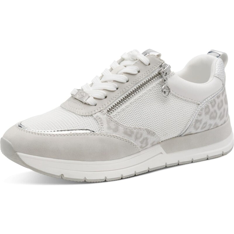 Tamaris Nízke tenisky svetlosivá / strieborná 67298947